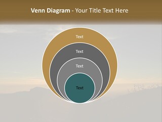 Sunset Daughter Peaceful PowerPoint Template