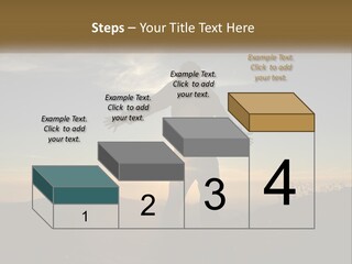 Sunset Daughter Peaceful PowerPoint Template