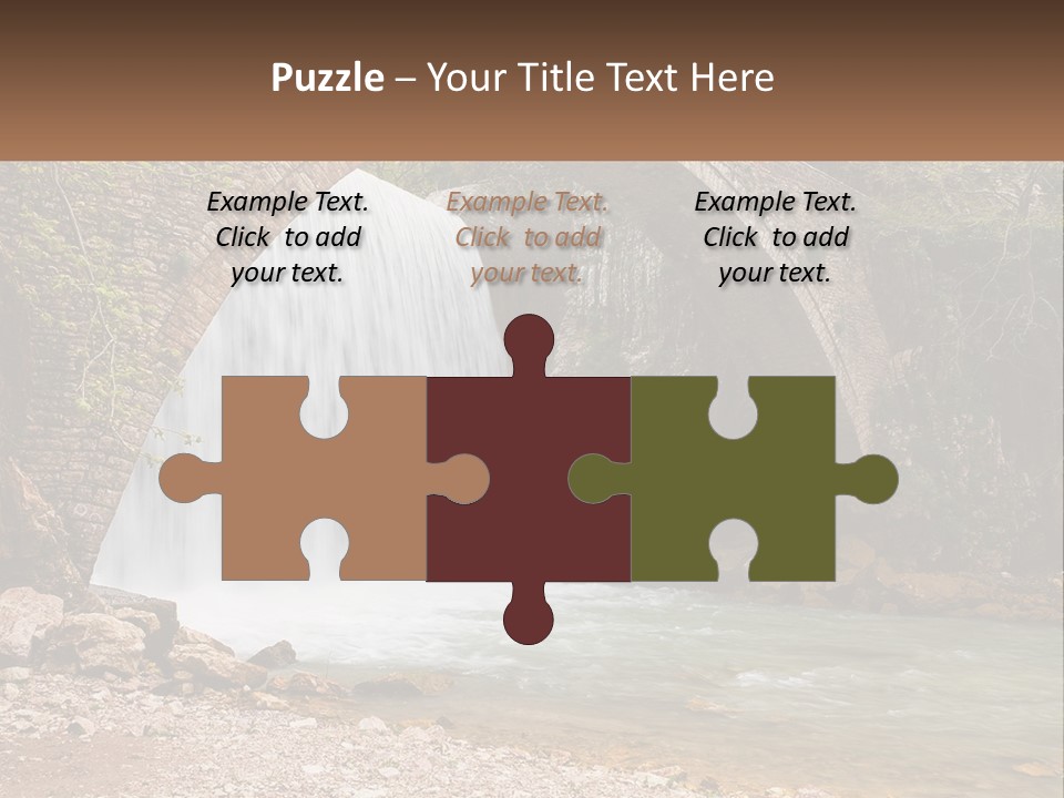 Mother Sad Water PowerPoint Template