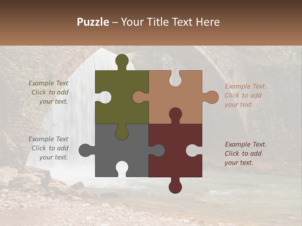 Mother Sad Water PowerPoint Template