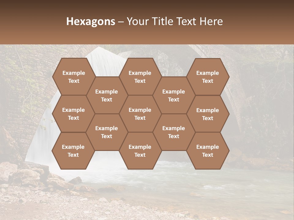 Mother Sad Water PowerPoint Template