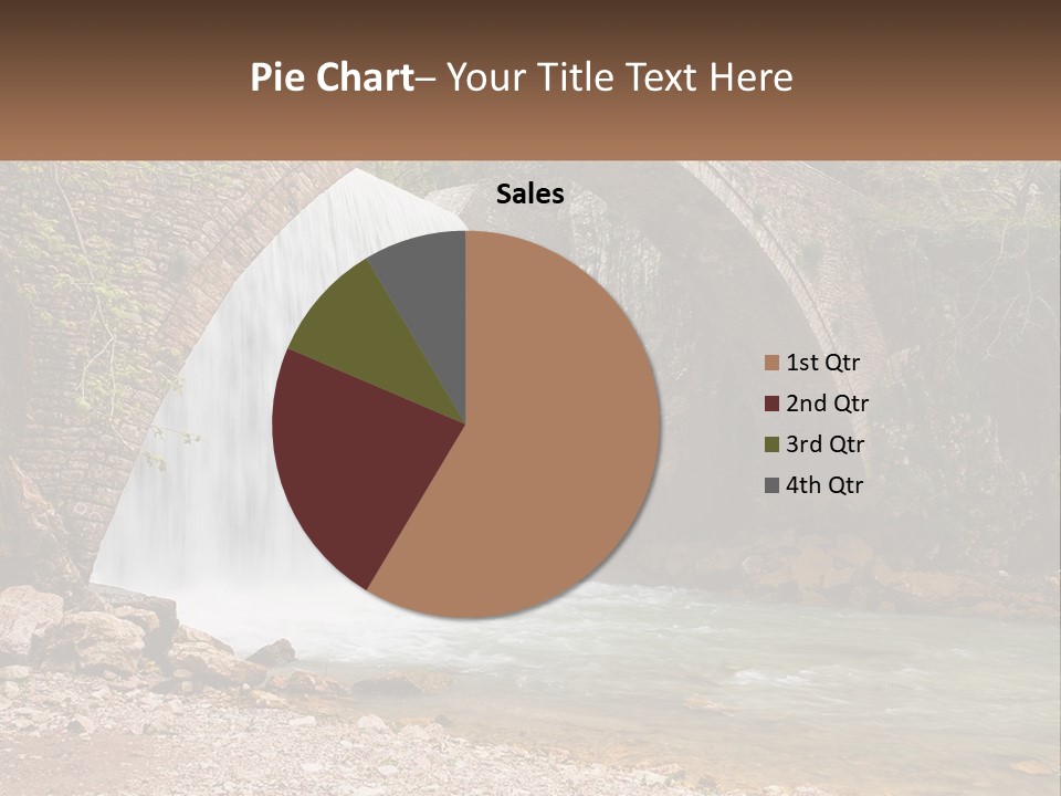 Mother Sad Water PowerPoint Template