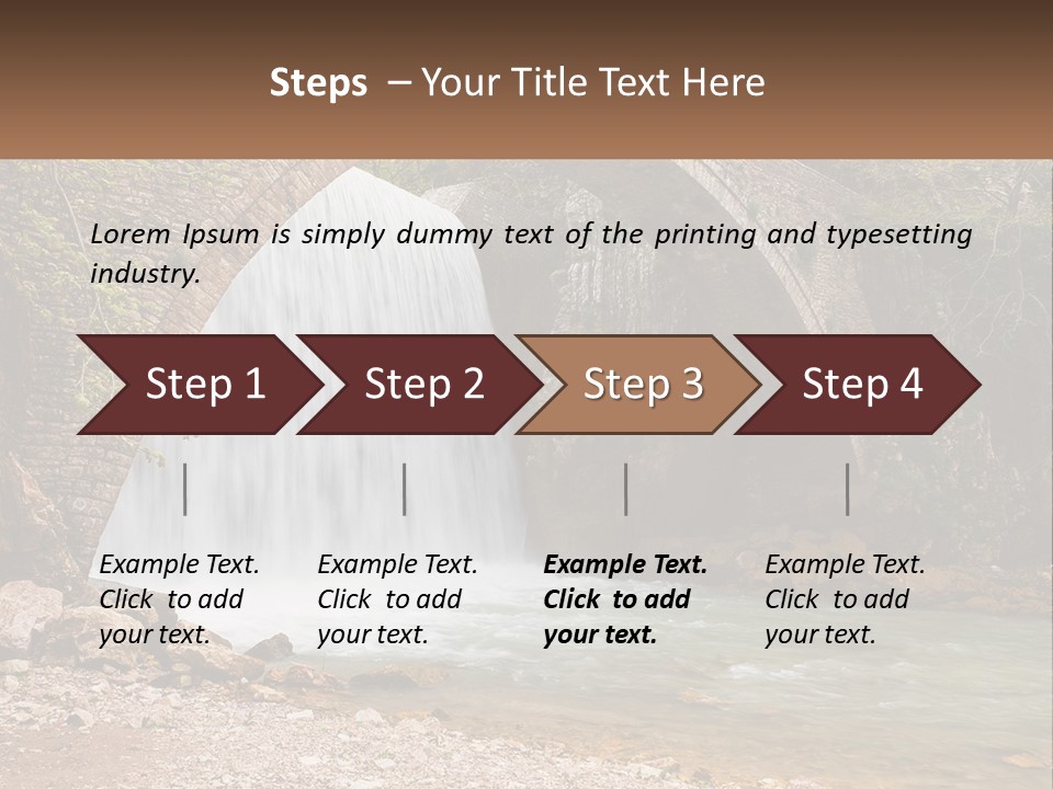 Mother Sad Water PowerPoint Template