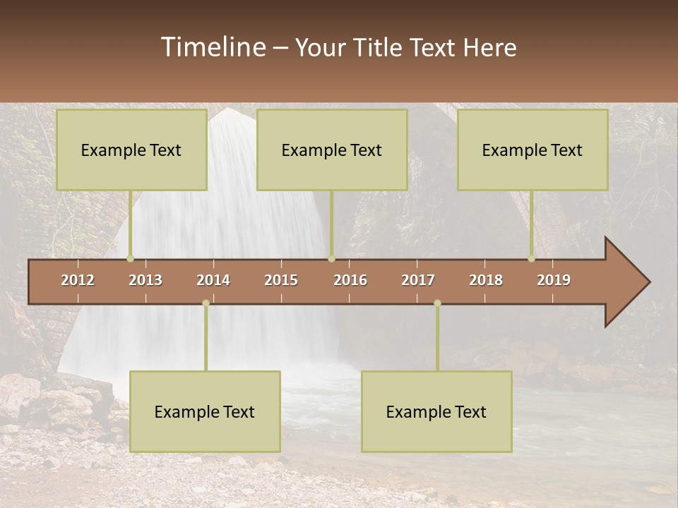Mother Sad Water PowerPoint Template