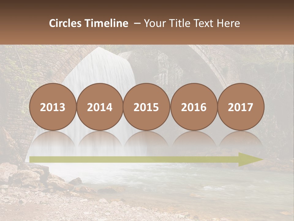 Mother Sad Water PowerPoint Template