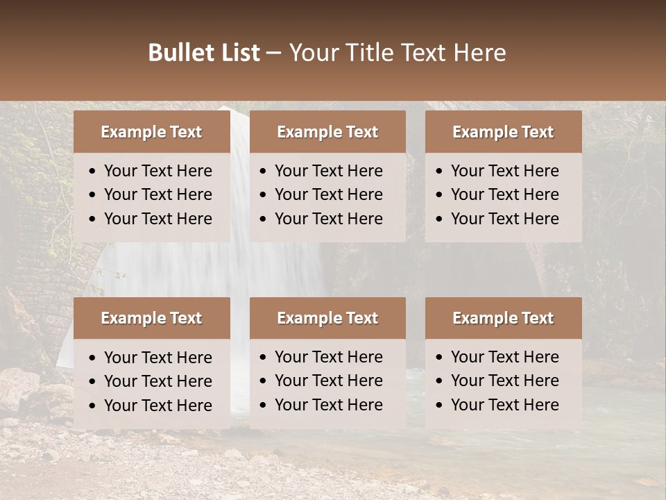 Mother Sad Water PowerPoint Template