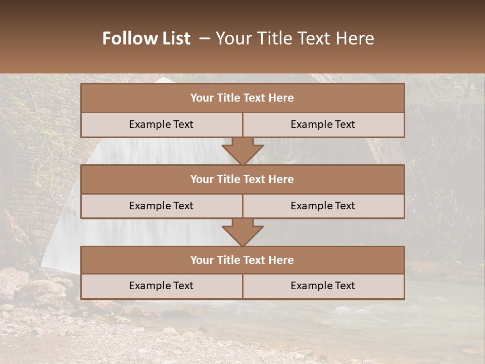 Mother Sad Water PowerPoint Template