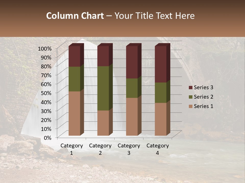 Mother Sad Water PowerPoint Template