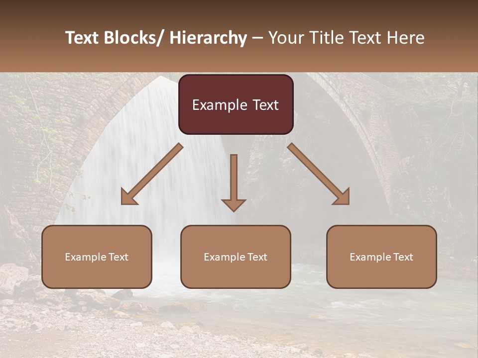 Mother Sad Water PowerPoint Template