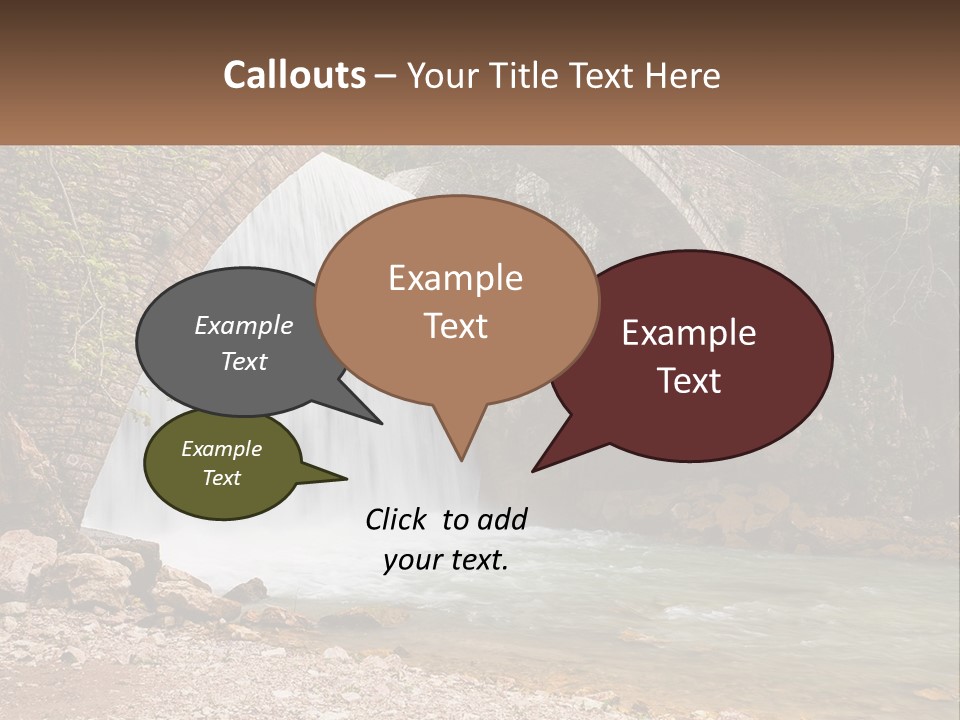 Mother Sad Water PowerPoint Template