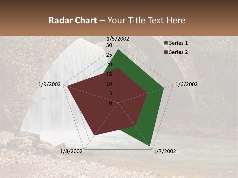 Mother Sad Water PowerPoint Template