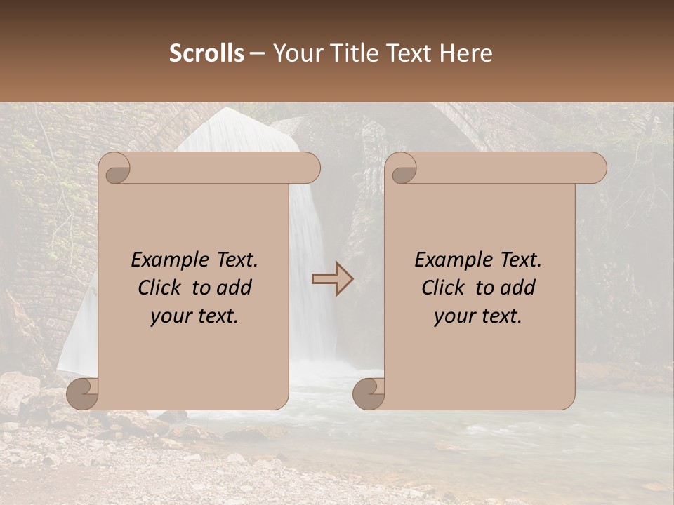 Mother Sad Water PowerPoint Template