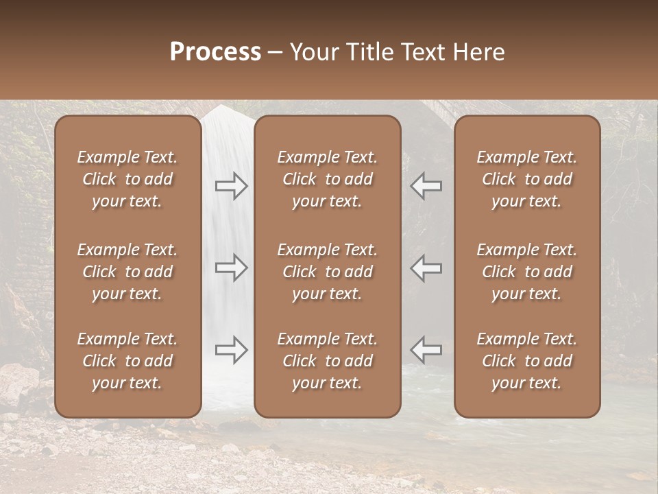 Mother Sad Water PowerPoint Template