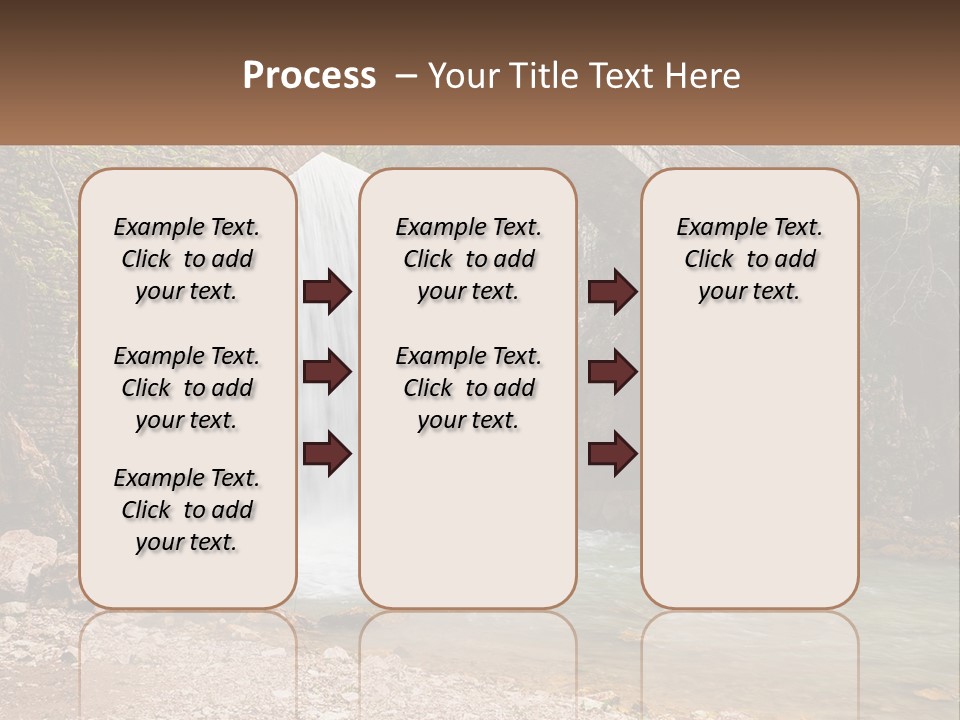 Mother Sad Water PowerPoint Template