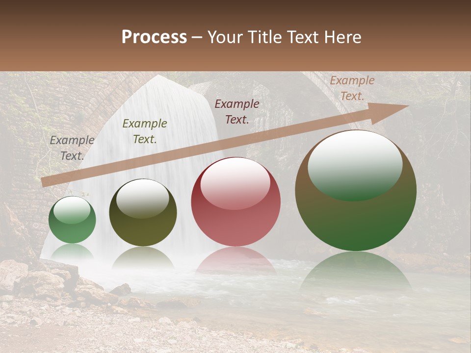 Mother Sad Water PowerPoint Template