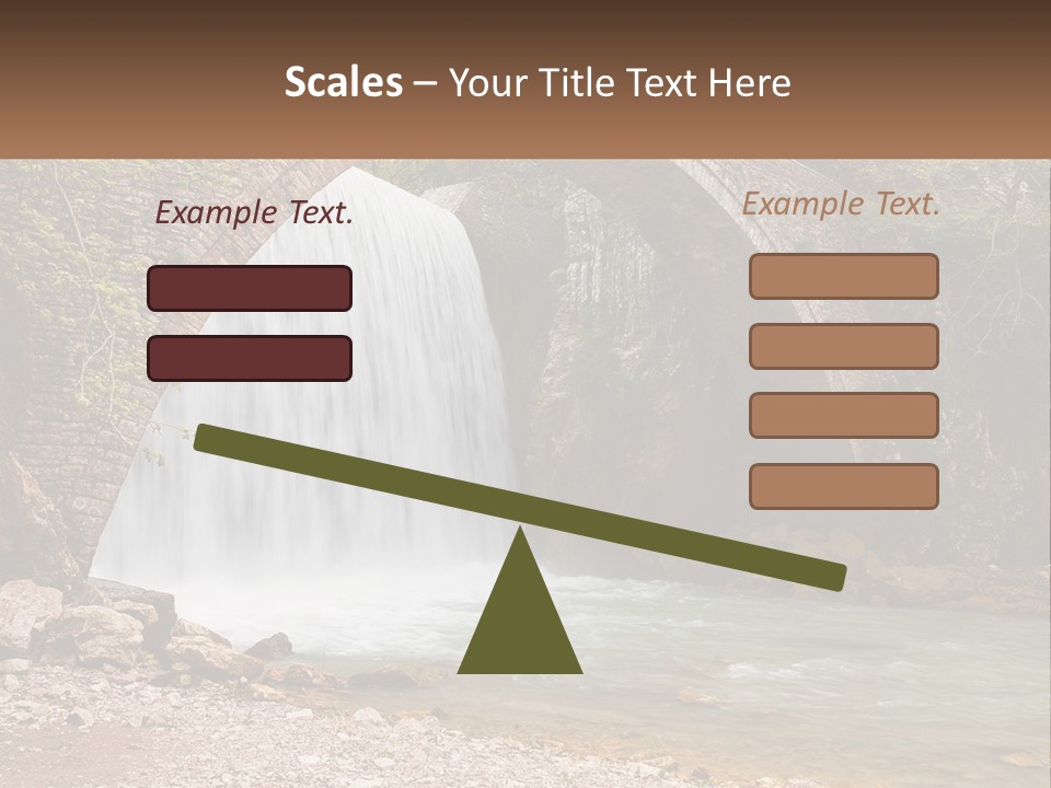 Mother Sad Water PowerPoint Template