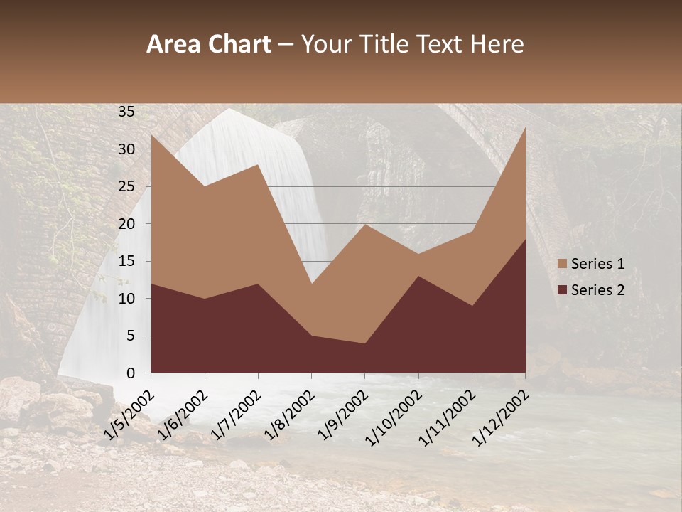 Mother Sad Water PowerPoint Template