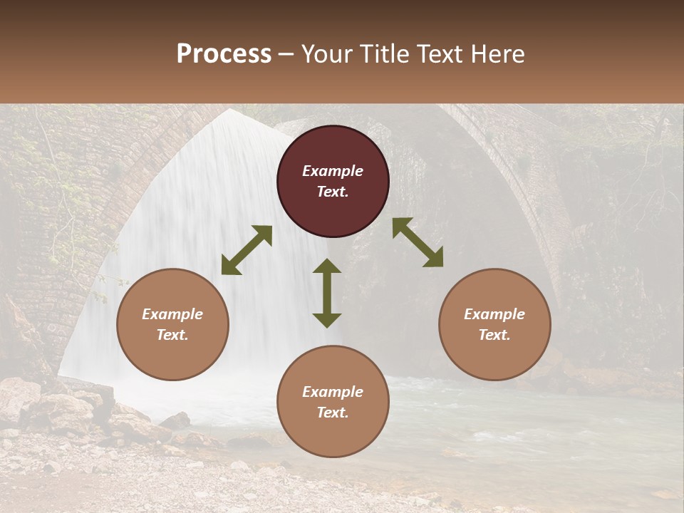 Mother Sad Water PowerPoint Template