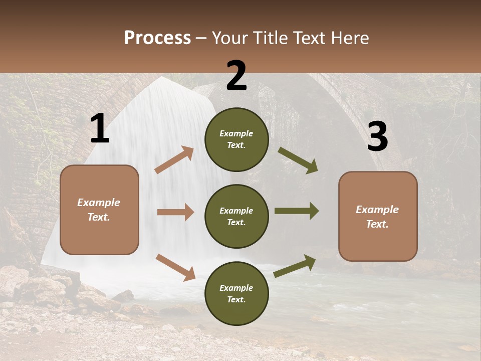 Mother Sad Water PowerPoint Template