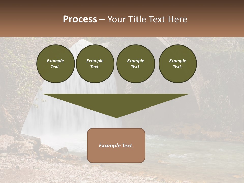 Mother Sad Water PowerPoint Template