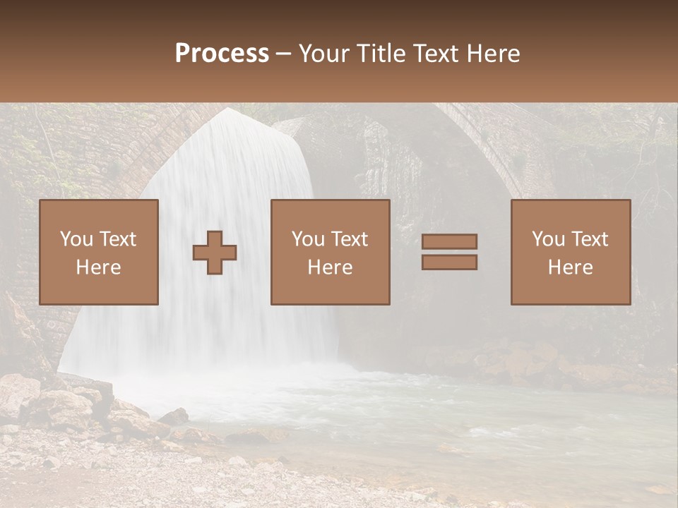 Mother Sad Water PowerPoint Template