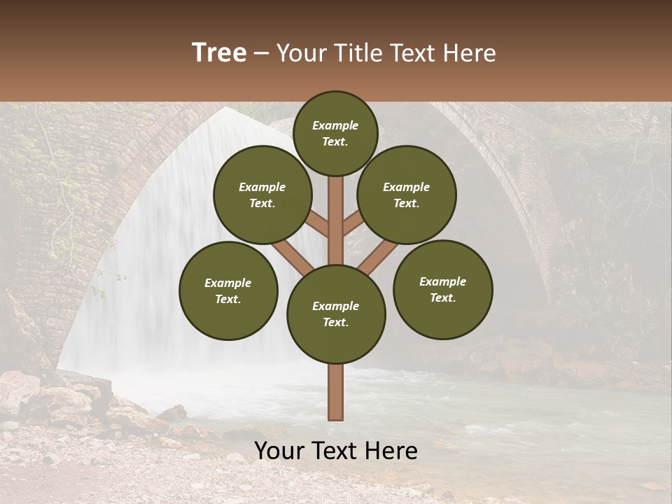 Mother Sad Water PowerPoint Template