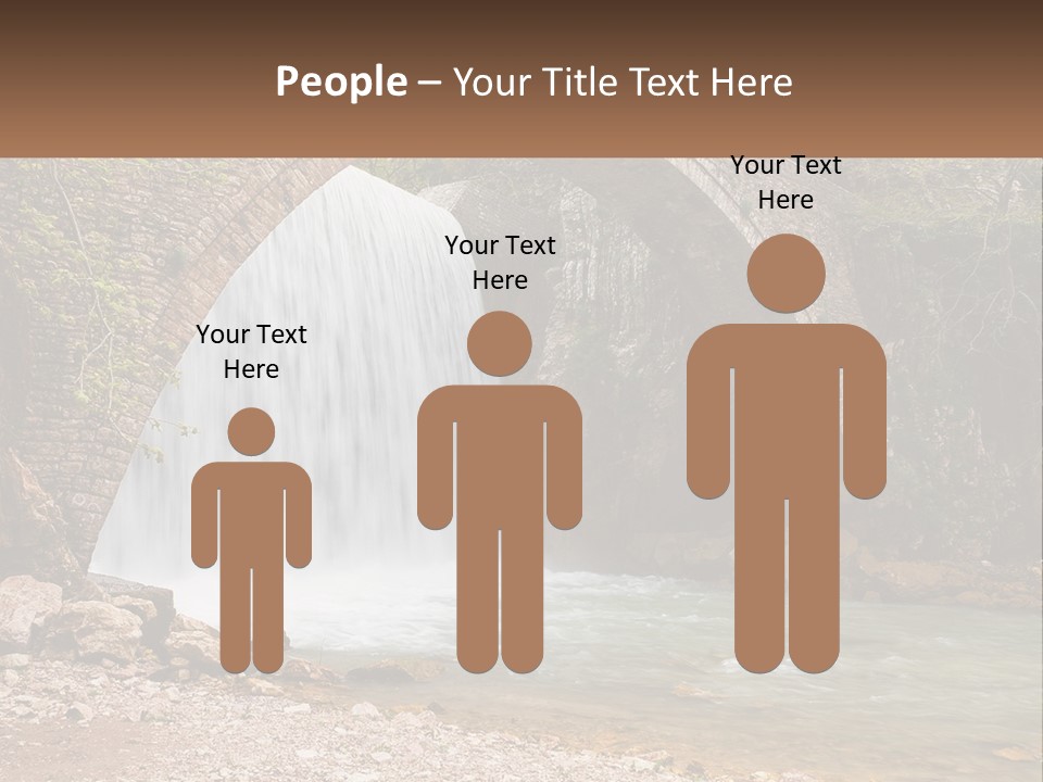 Mother Sad Water PowerPoint Template