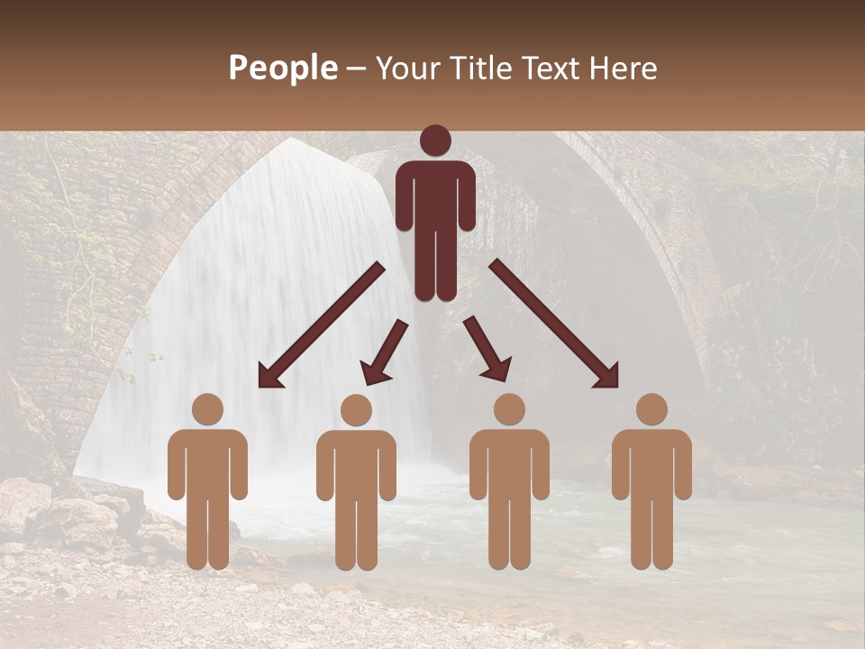 Mother Sad Water PowerPoint Template