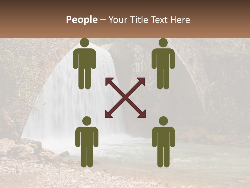 Mother Sad Water PowerPoint Template