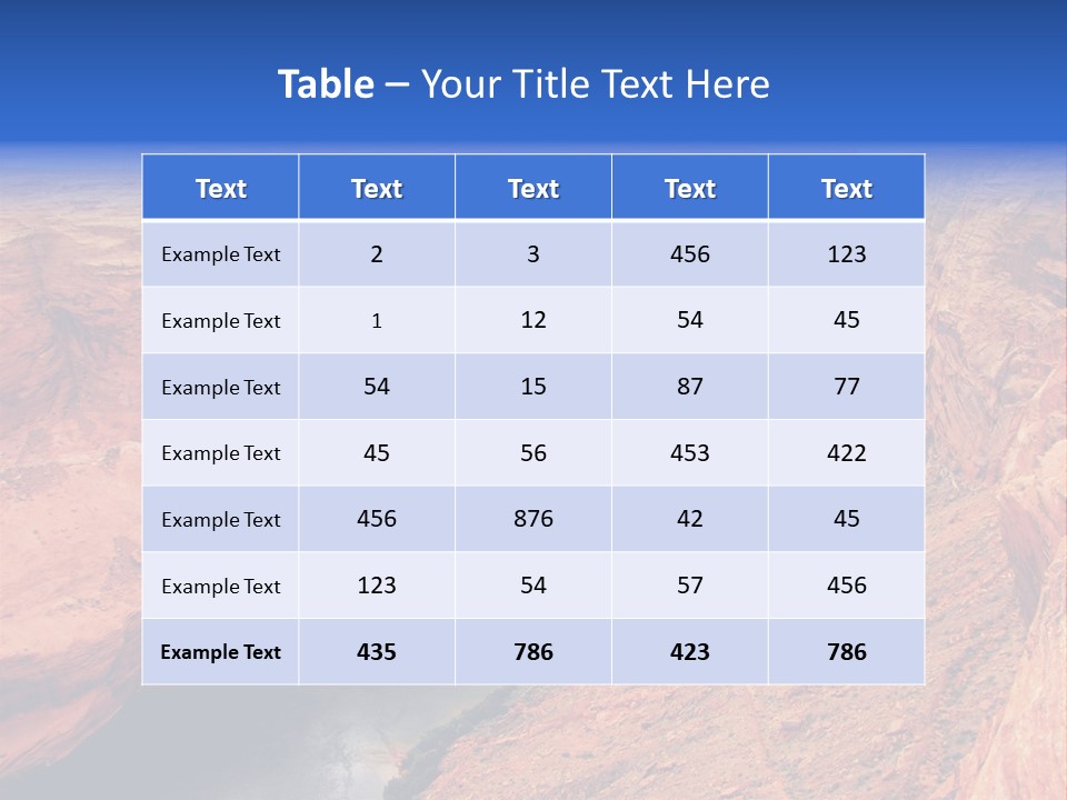 Life Sand Coastal PowerPoint Template