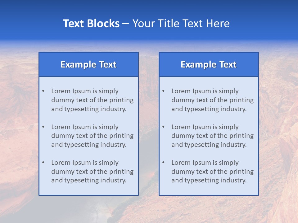 Life Sand Coastal PowerPoint Template