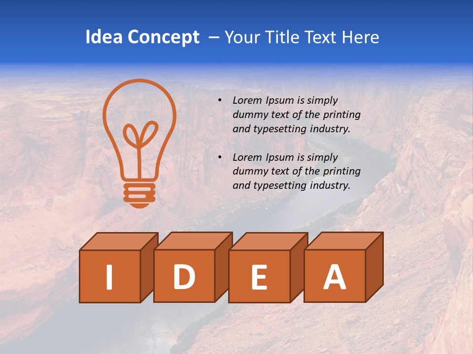 Life Sand Coastal PowerPoint Template