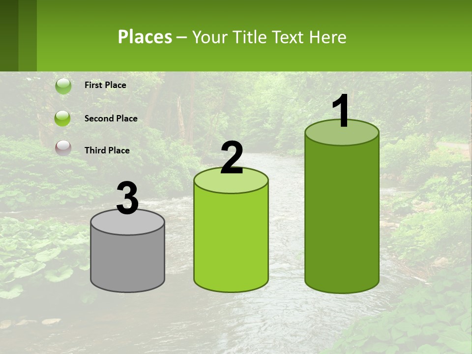 Life Senior Standing PowerPoint Template