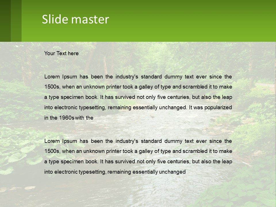 Life Senior Standing PowerPoint Template