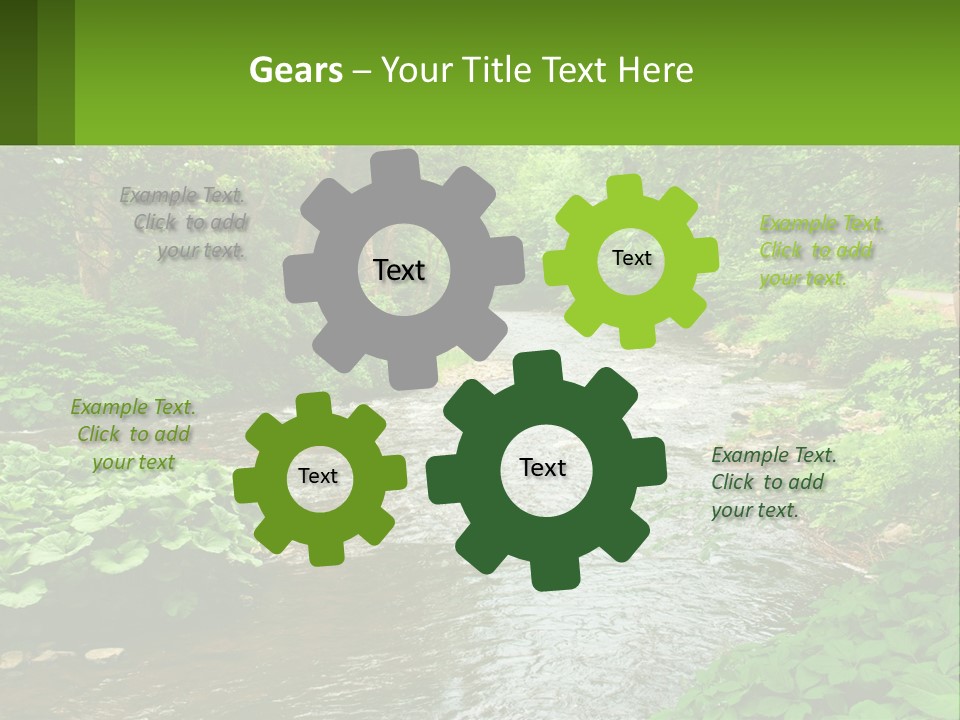 Life Senior Standing PowerPoint Template