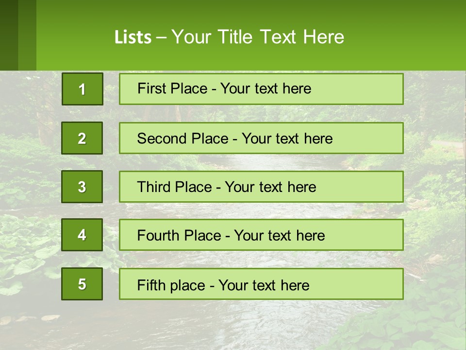 Life Senior Standing PowerPoint Template