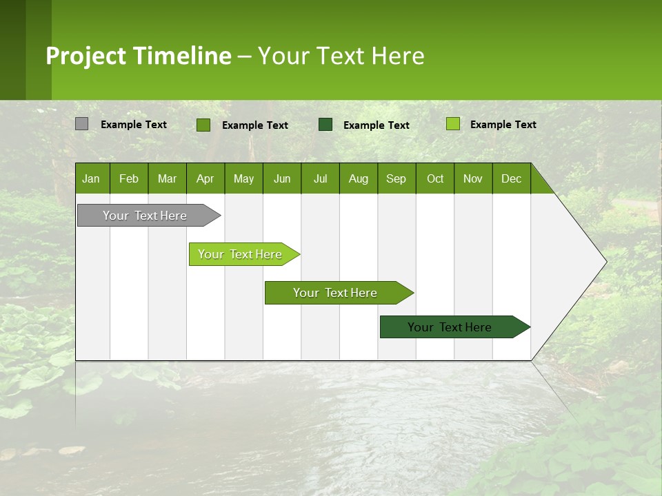 Life Senior Standing PowerPoint Template