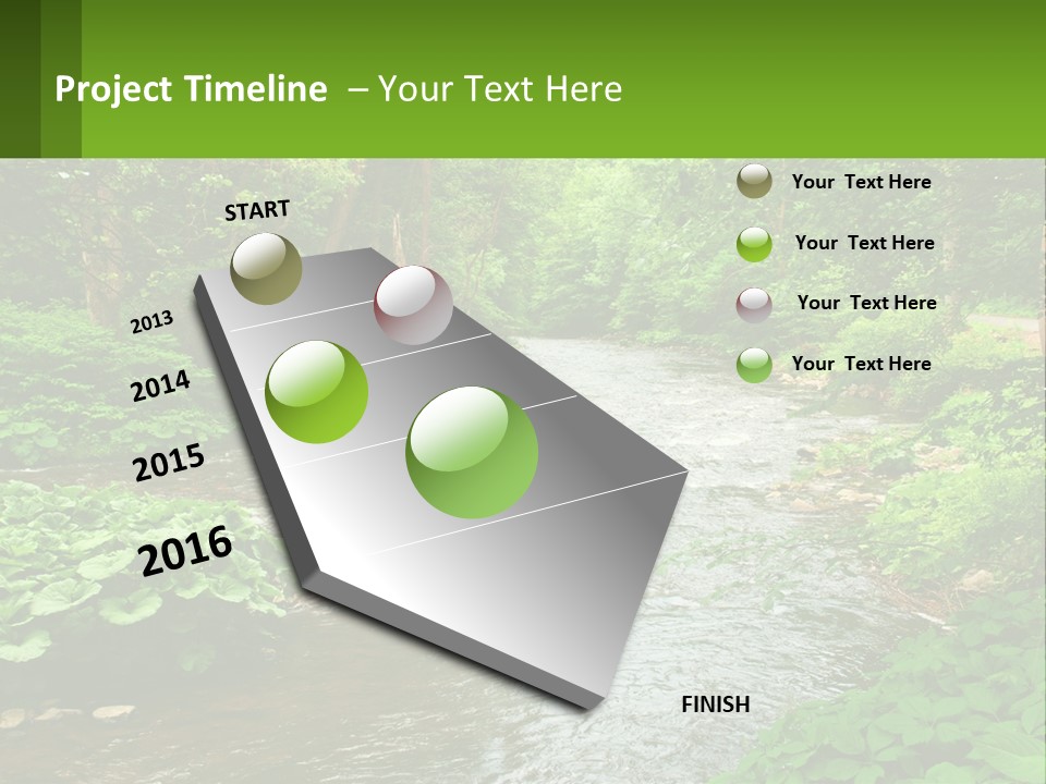 Life Senior Standing PowerPoint Template