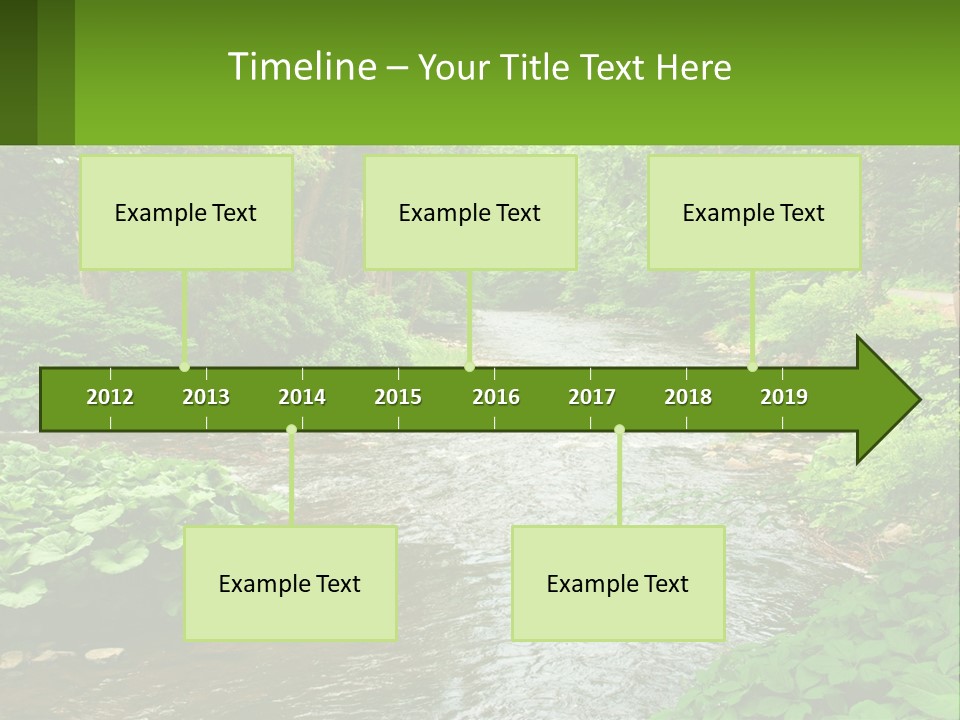 Life Senior Standing PowerPoint Template