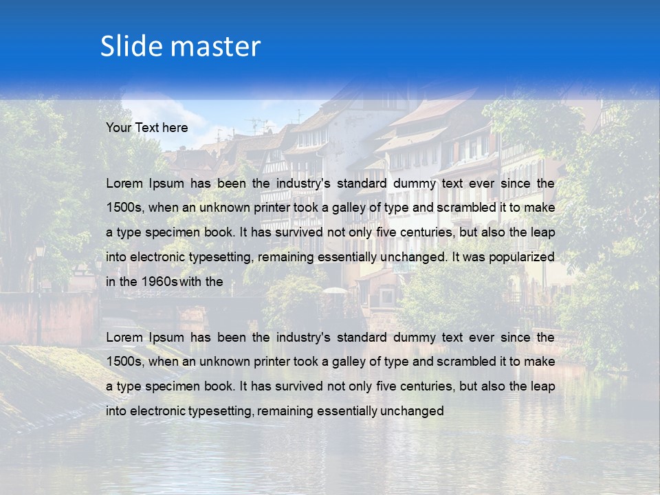 Coastal Sea Wellness PowerPoint Template