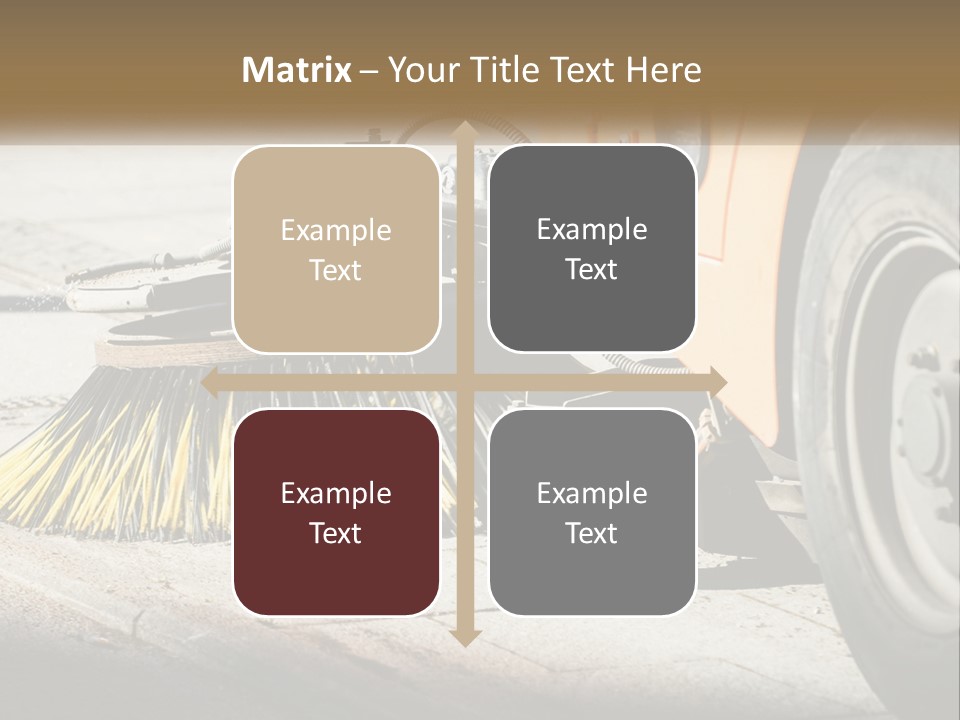 Standing Parent Peaceful PowerPoint Template