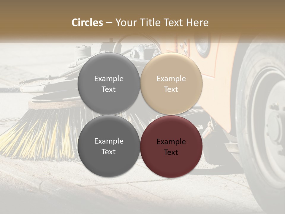 Standing Parent Peaceful PowerPoint Template