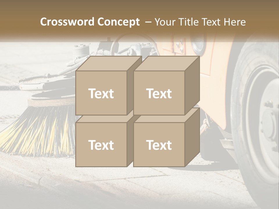 Standing Parent Peaceful PowerPoint Template