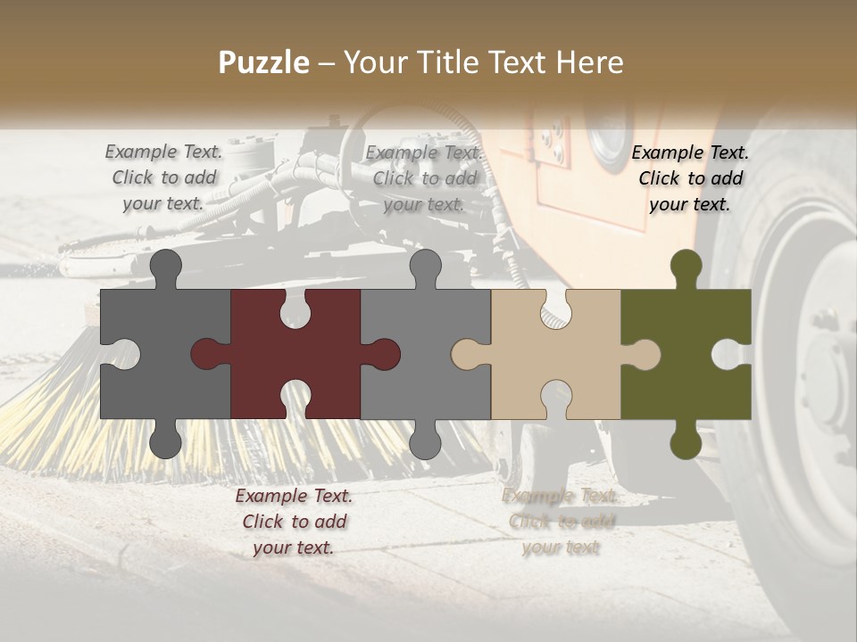 Standing Parent Peaceful PowerPoint Template