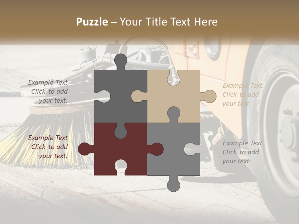 Standing Parent Peaceful PowerPoint Template