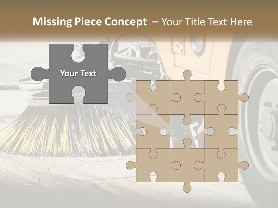 Standing Parent Peaceful PowerPoint Template