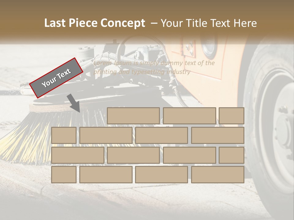 Standing Parent Peaceful PowerPoint Template