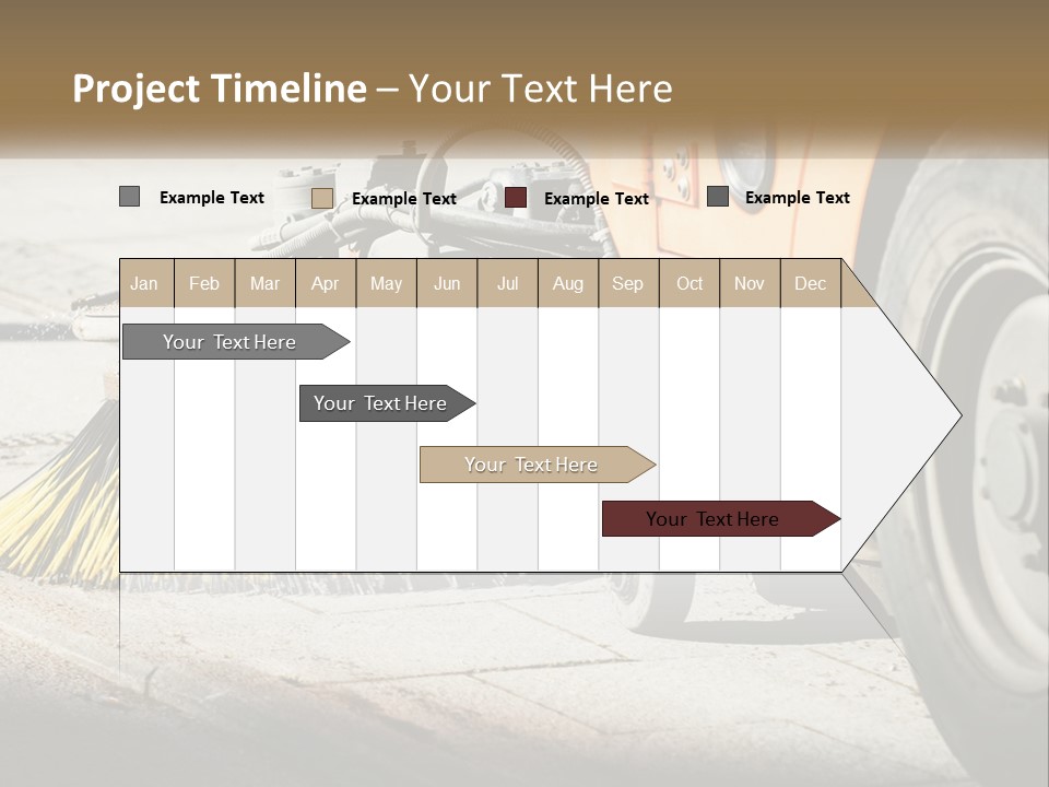 Standing Parent Peaceful PowerPoint Template