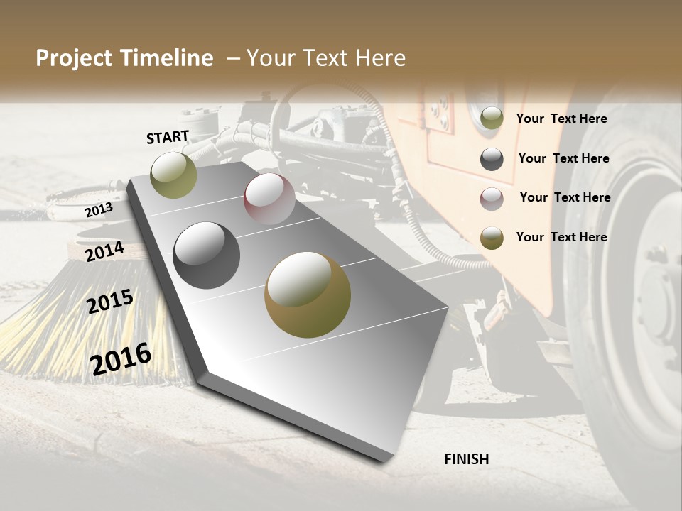 Standing Parent Peaceful PowerPoint Template