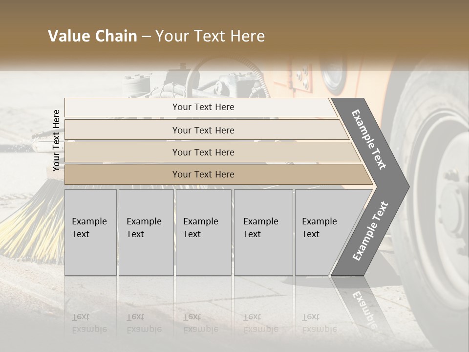 Standing Parent Peaceful PowerPoint Template